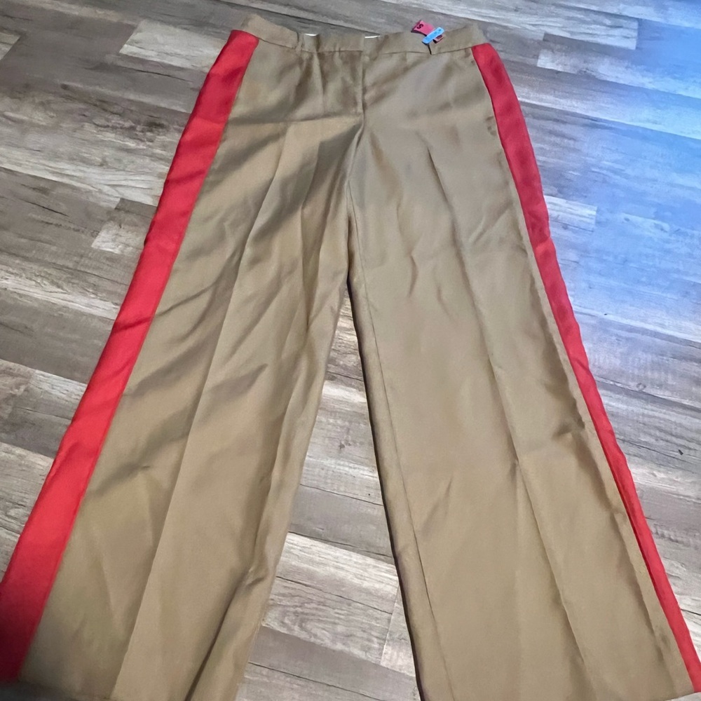 J. Crew Tan and Dark Orange Women’s Trousers